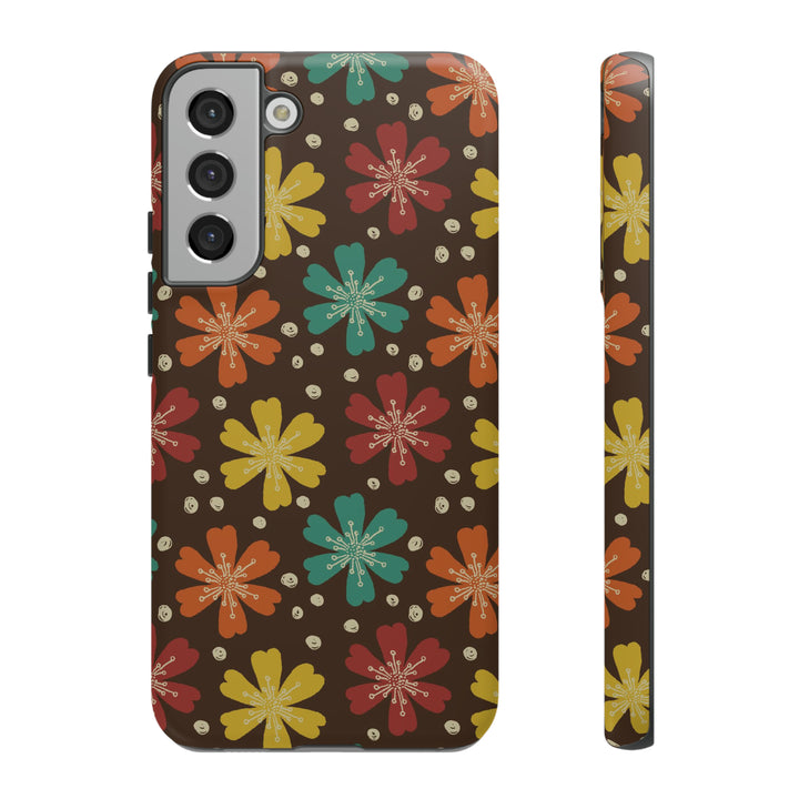 Retro Blooms in Color | Phone Case for iPhone/Galaxy/Pixel