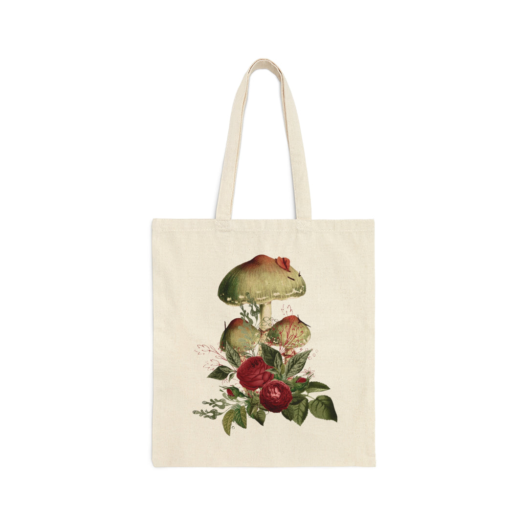 Hints of Romance Mushroom | Canvas Tote Bag