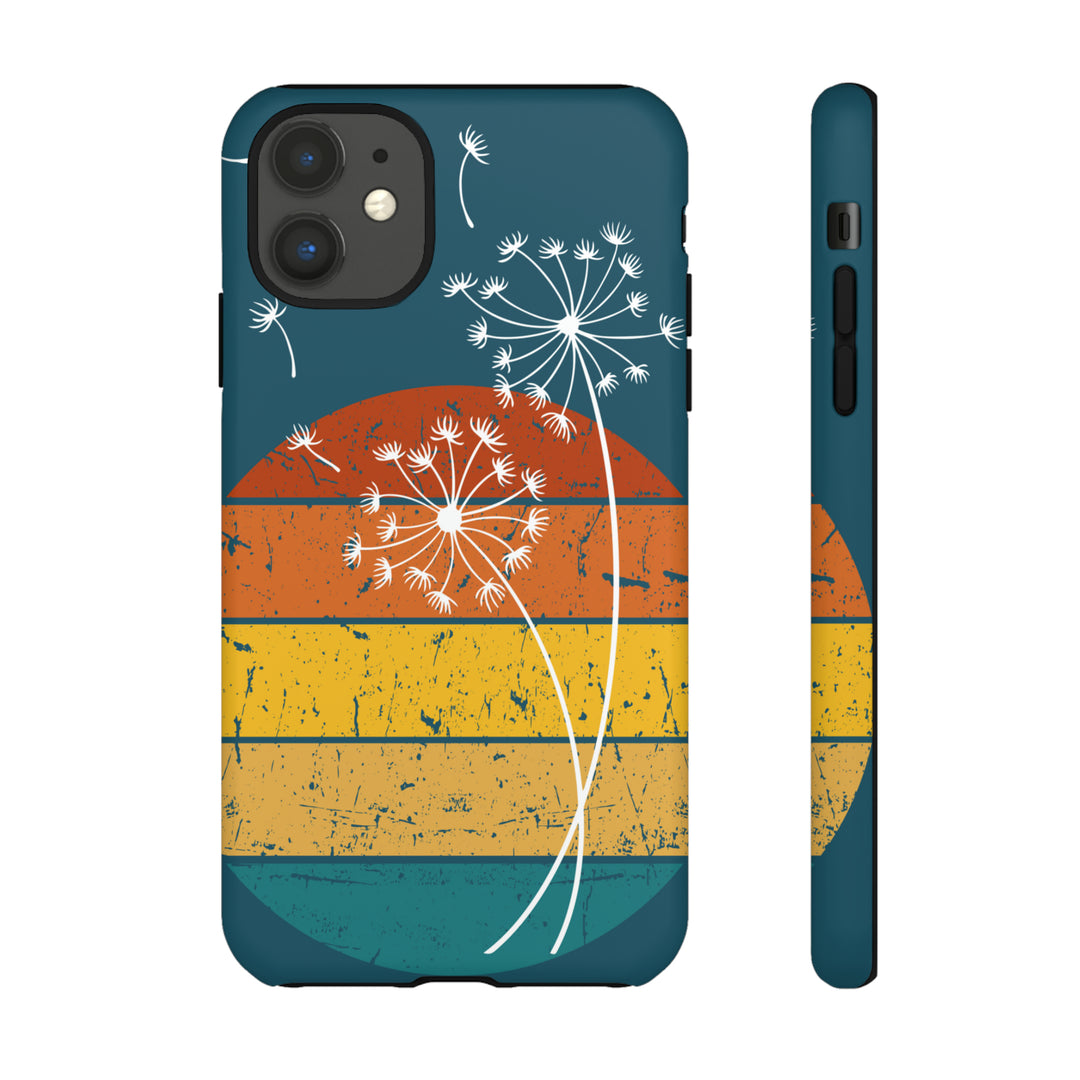 Retro Dandelion Phone Case iPhone