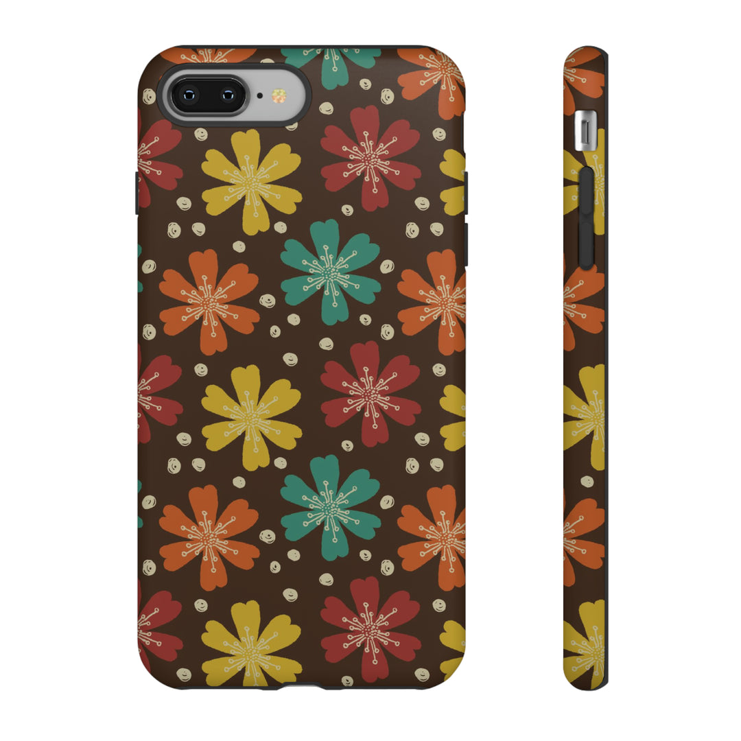 Retro Blooms in Color | Phone Case for iPhone/Galaxy/Pixel