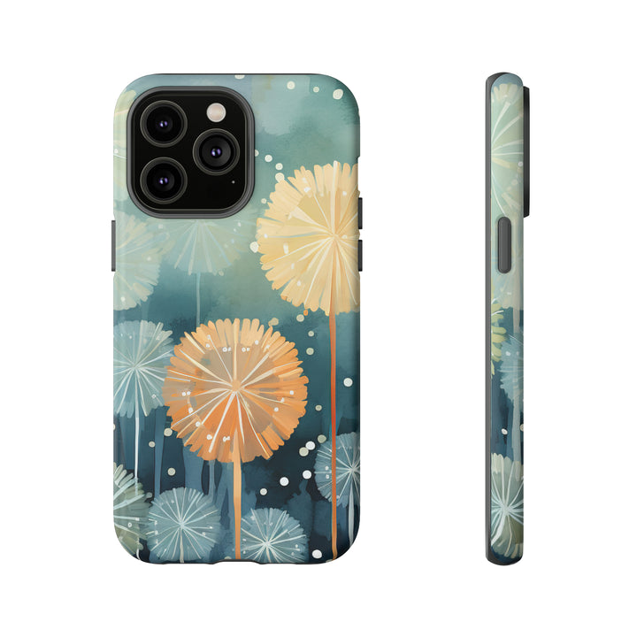 Abstract Dandelions Phone Case