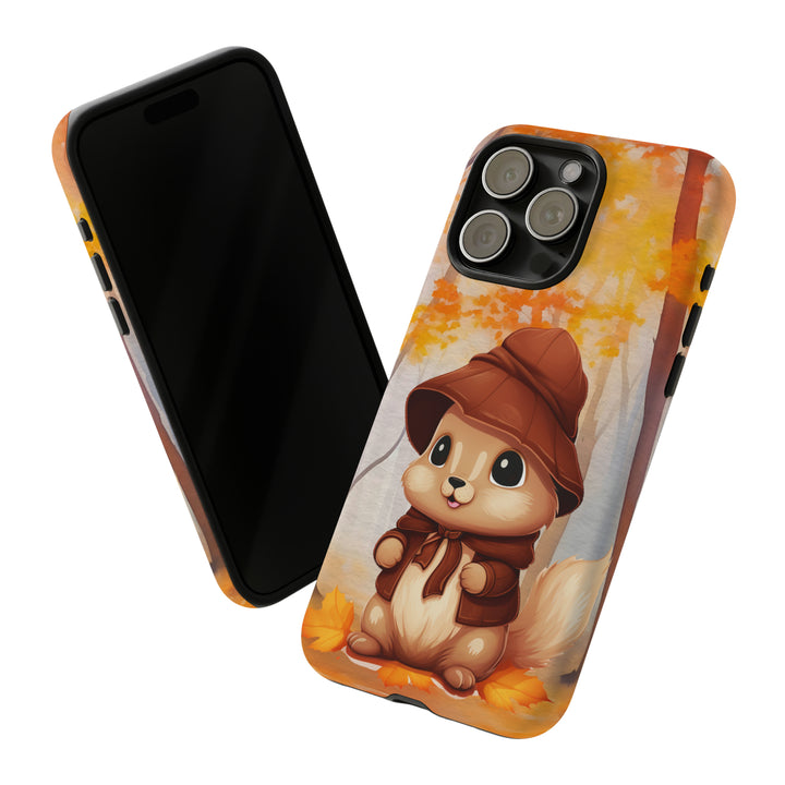 Baby Autumn Chipmunk Phone Case for iPhone, Samsung, Pixel