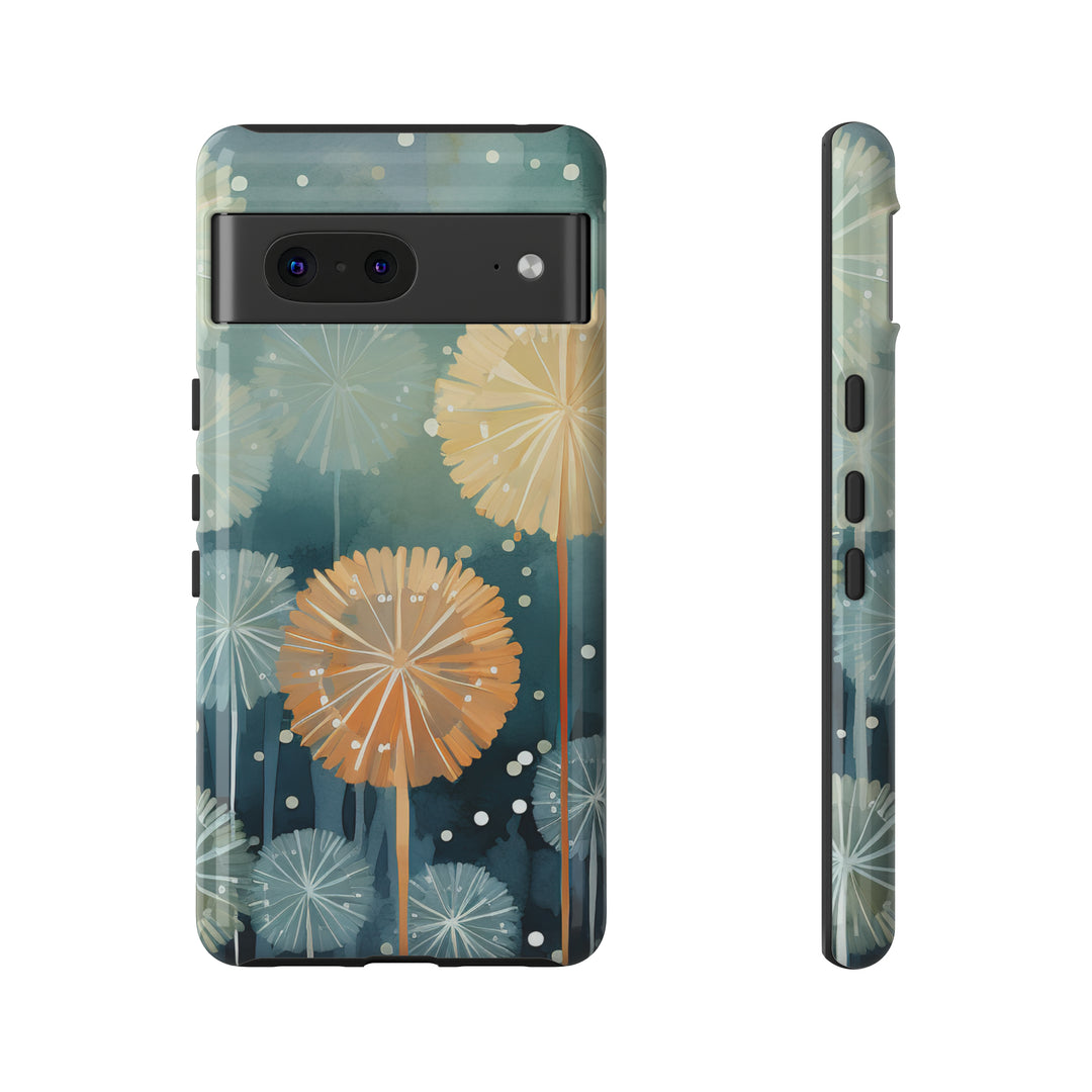 Abstract Dandelions Phone Case