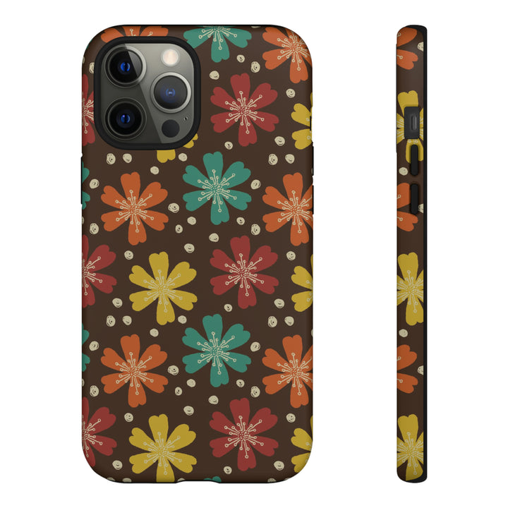 Retro Blooms in Color | Phone Case for iPhone/Galaxy/Pixel