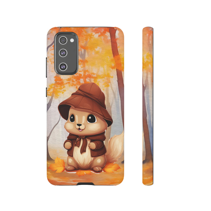 Baby Autumn Chipmunk Phone Case for iPhone, Samsung, Pixel