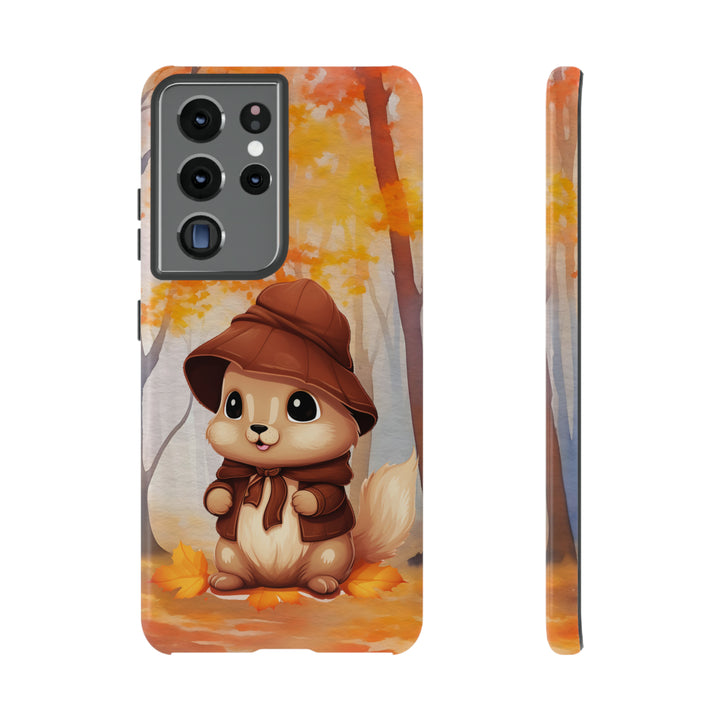 Baby Autumn Chipmunk Phone Case for iPhone, Samsung, Pixel