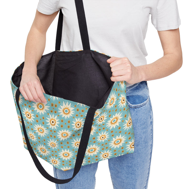 Boho Retro Sunburst | Big Bag Everything Tote