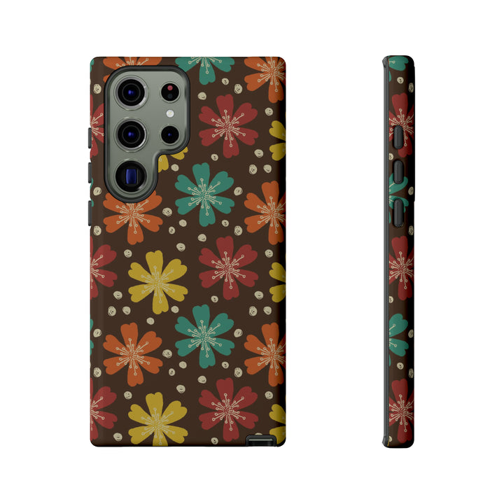 Retro Blooms in Color | Phone Case for iPhone/Galaxy/Pixel