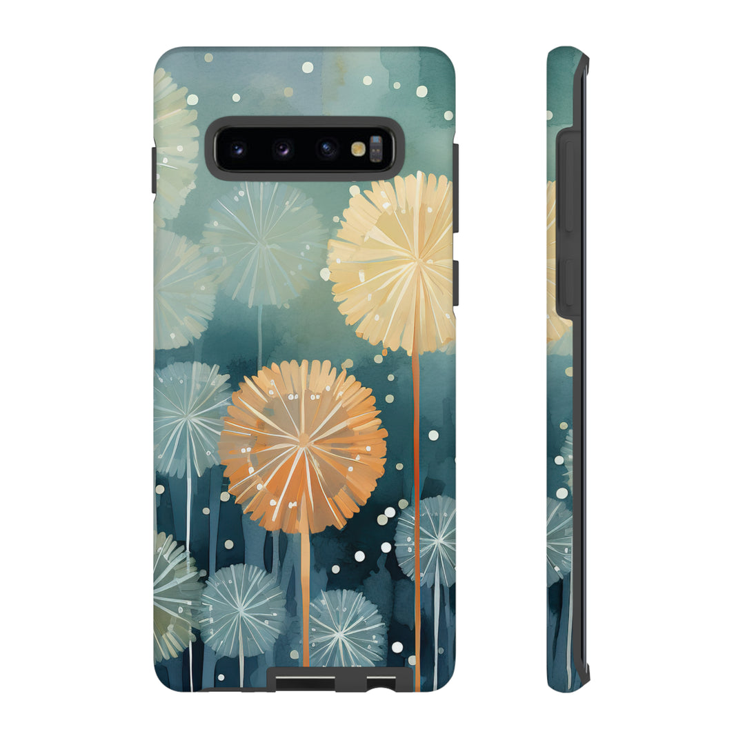 Abstract Dandelions Phone Case