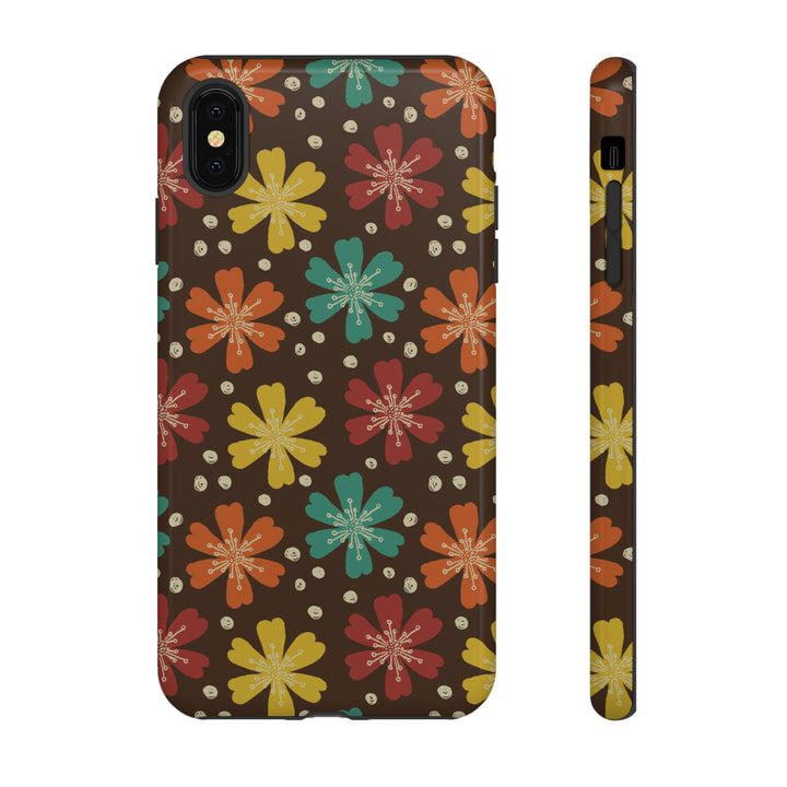 Retro Blooms in Color | Phone Case for iPhone/Galaxy/Pixel