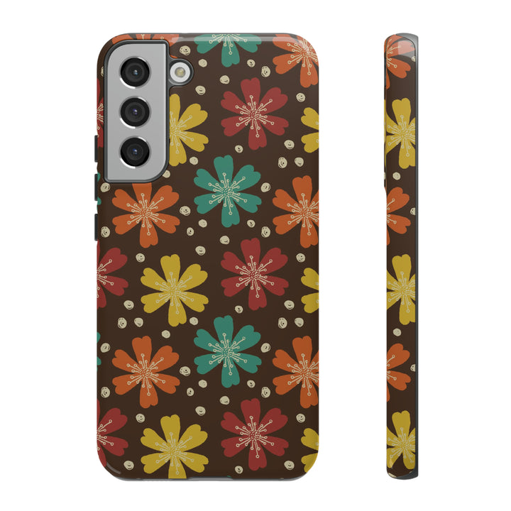 Retro Blooms in Color | Phone Case for iPhone/Galaxy/Pixel