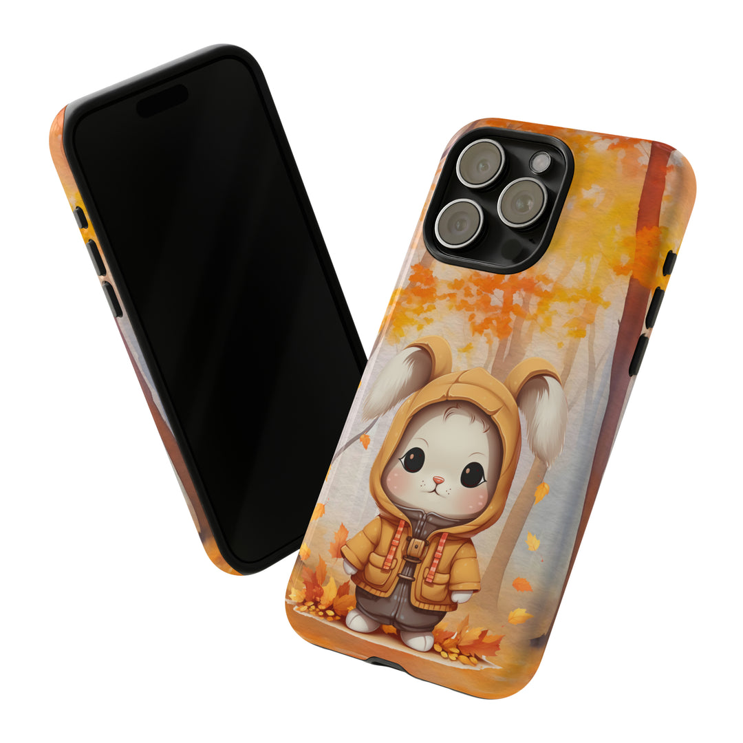 Baby Autumn Bunny Phone Case for iPhone, Samsung, Pixel