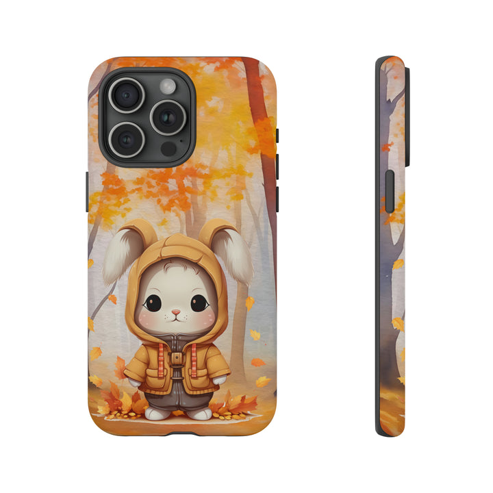 Baby Autumn Bunny Phone Case for iPhone, Samsung, Pixel