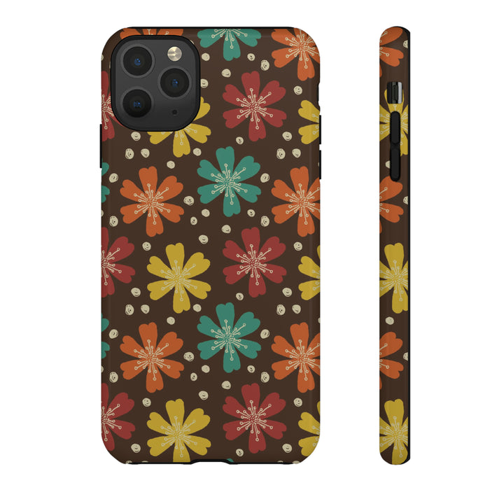 Retro Blooms in Color | Phone Case for iPhone/Galaxy/Pixel