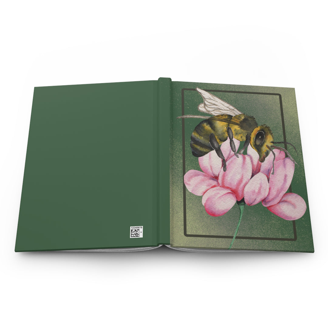 Honeybee Visitor Hardcover Journal