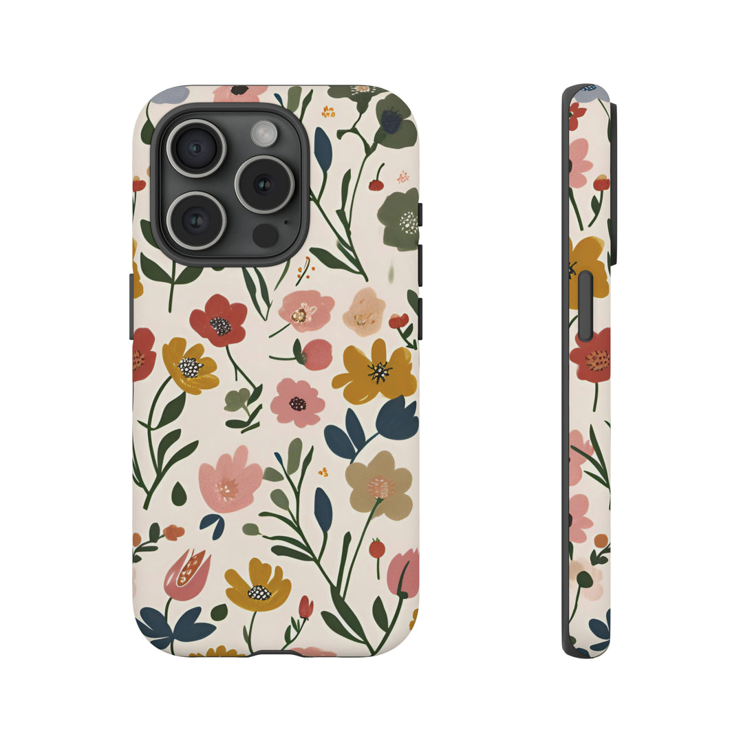 English Garden | Cottagecore Phone Case, iPhone/Galaxy/Pixel