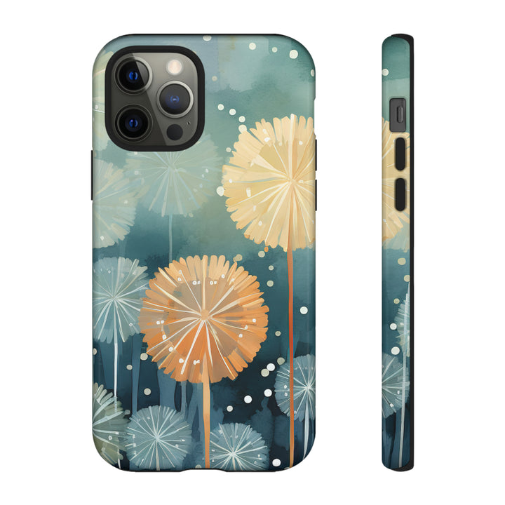 Abstract Dandelions Phone Case