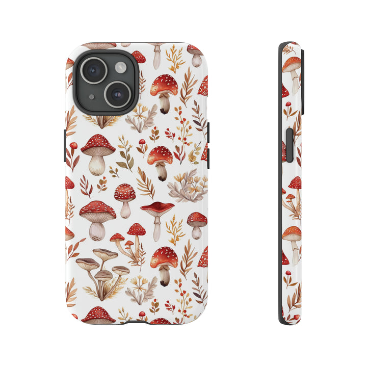 Red Mushroom Garden | Phone Case for iPhone/Galaxy/Pixel