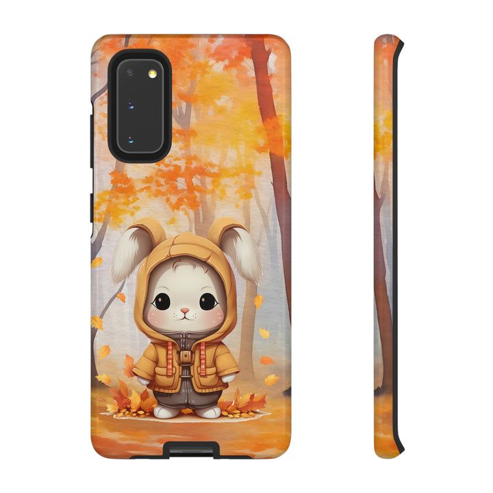 Baby Autumn Bunny Phone Case for iPhone, Samsung, Pixel