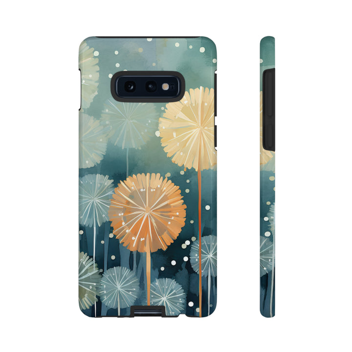 Abstract Dandelions Phone Case