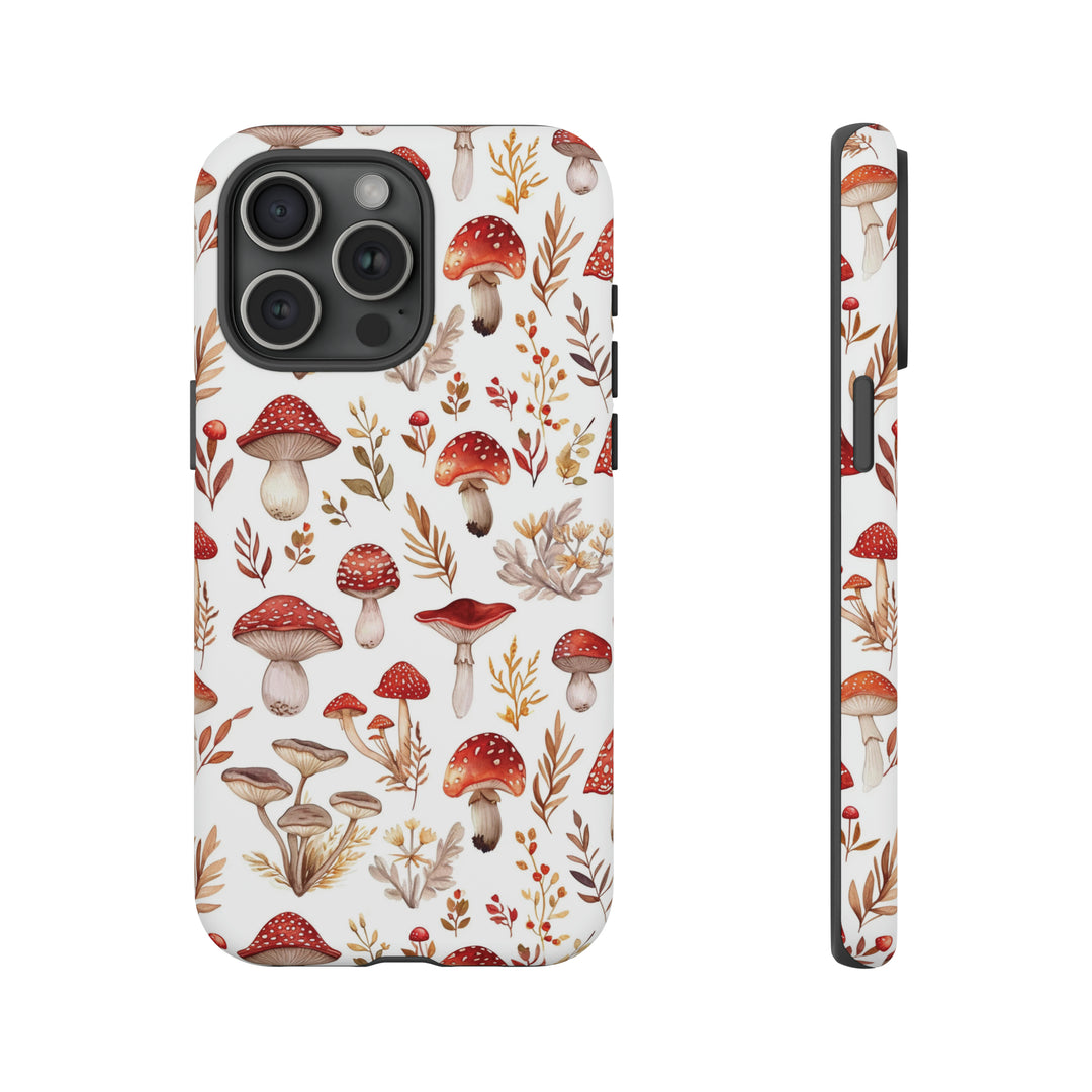 Red Mushroom Garden | Phone Case for iPhone/Galaxy/Pixel