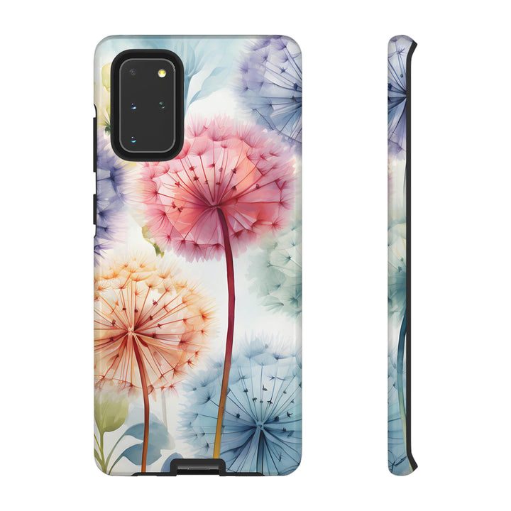 Colorful Field of Dandelions Phone Case