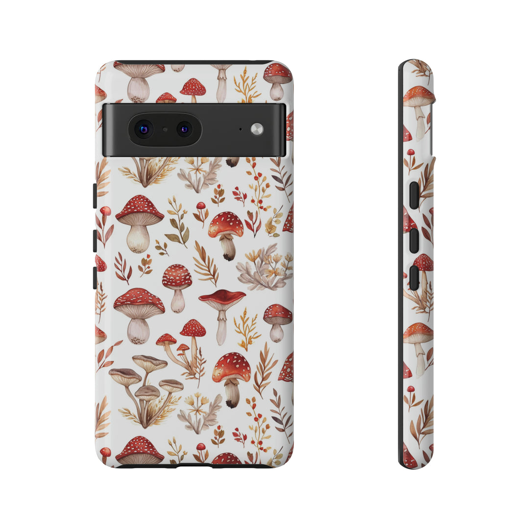 Red Mushroom Garden | Phone Case for iPhone/Galaxy/Pixel