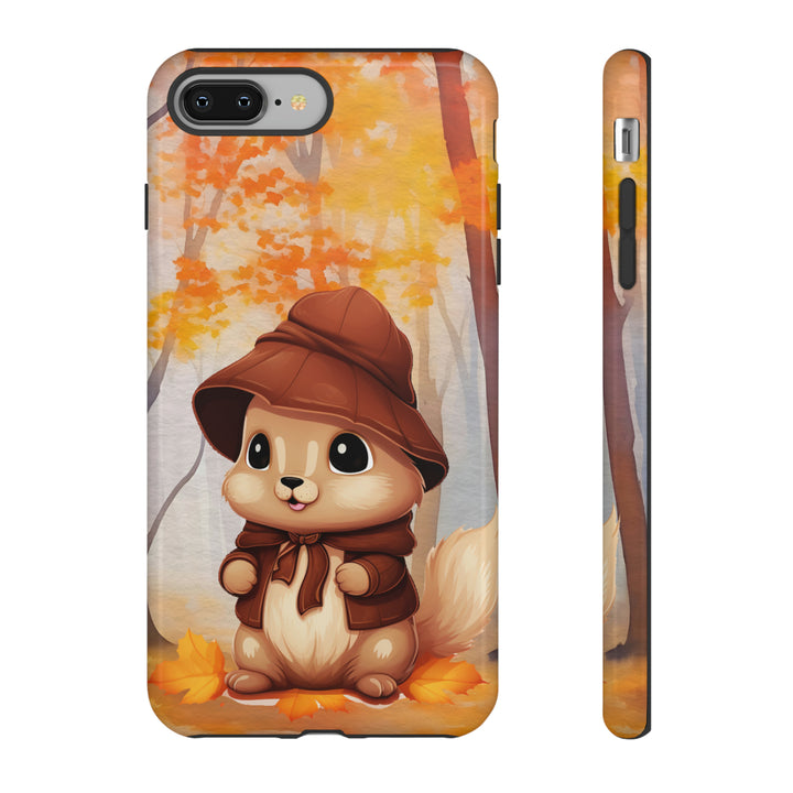 Baby Autumn Chipmunk Phone Case for iPhone, Samsung, Pixel