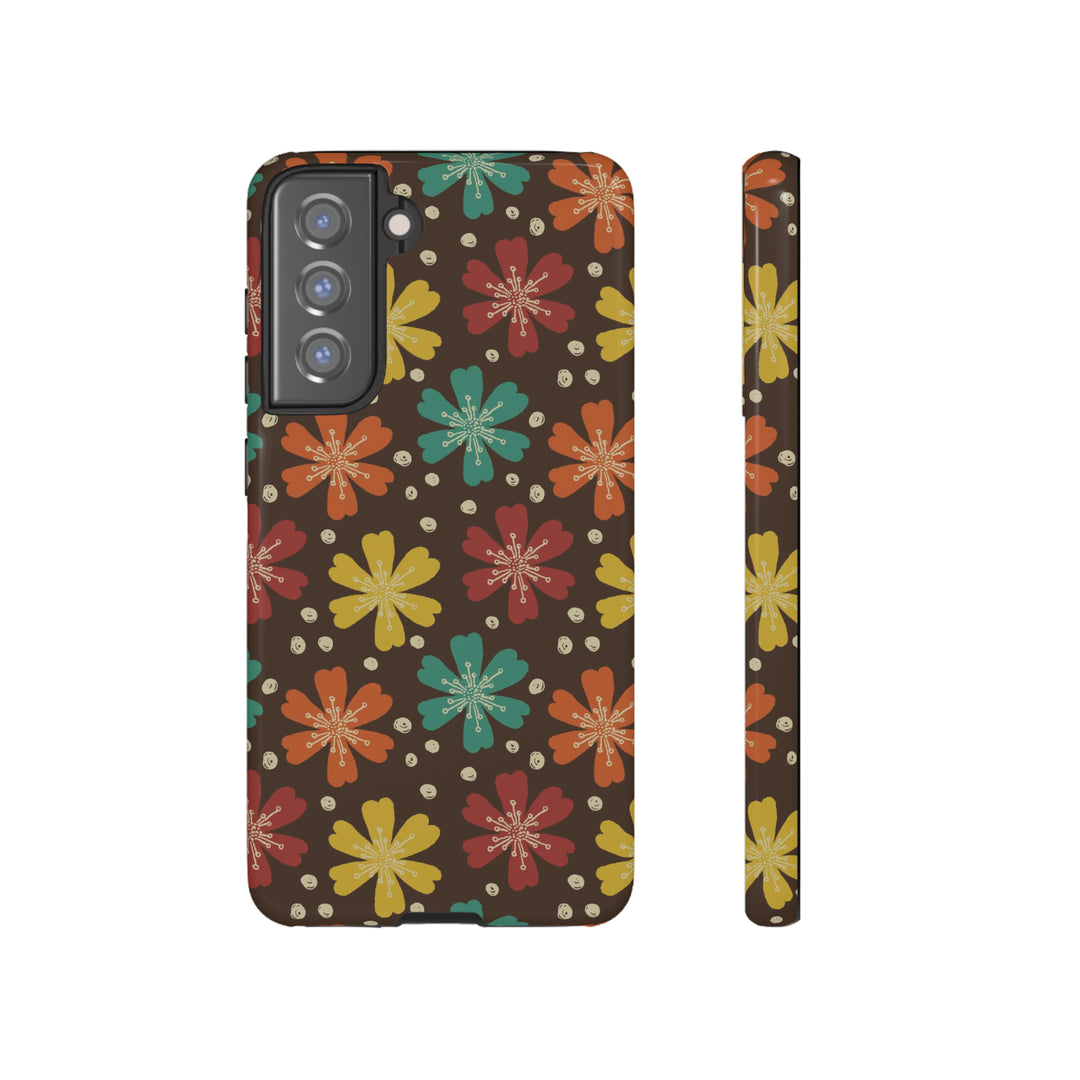 Retro Blooms in Color | Phone Case for iPhone/Galaxy/Pixel