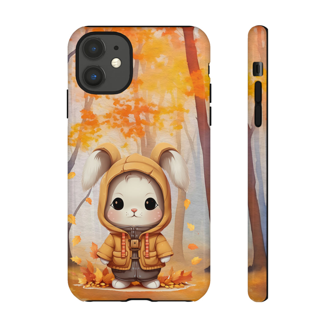 Baby Autumn Bunny Phone Case for iPhone, Samsung, Pixel