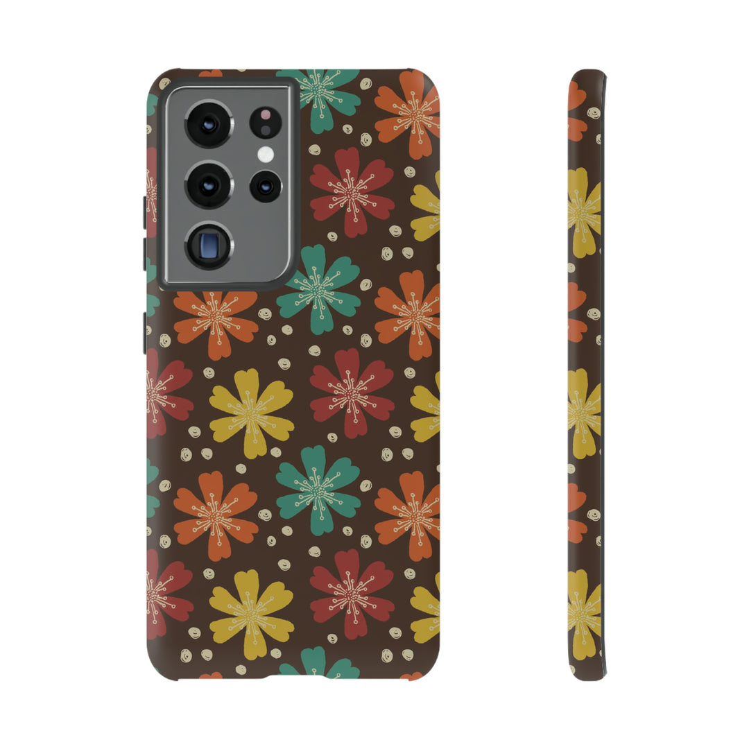 Retro Blooms in Color | Phone Case for iPhone/Galaxy/Pixel