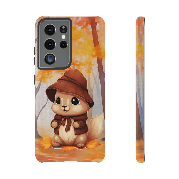 Baby Autumn Chipmunk Phone Case for iPhone, Samsung, Pixel