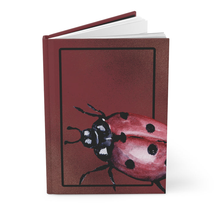 Ladybug Visitor Hardcover Journal