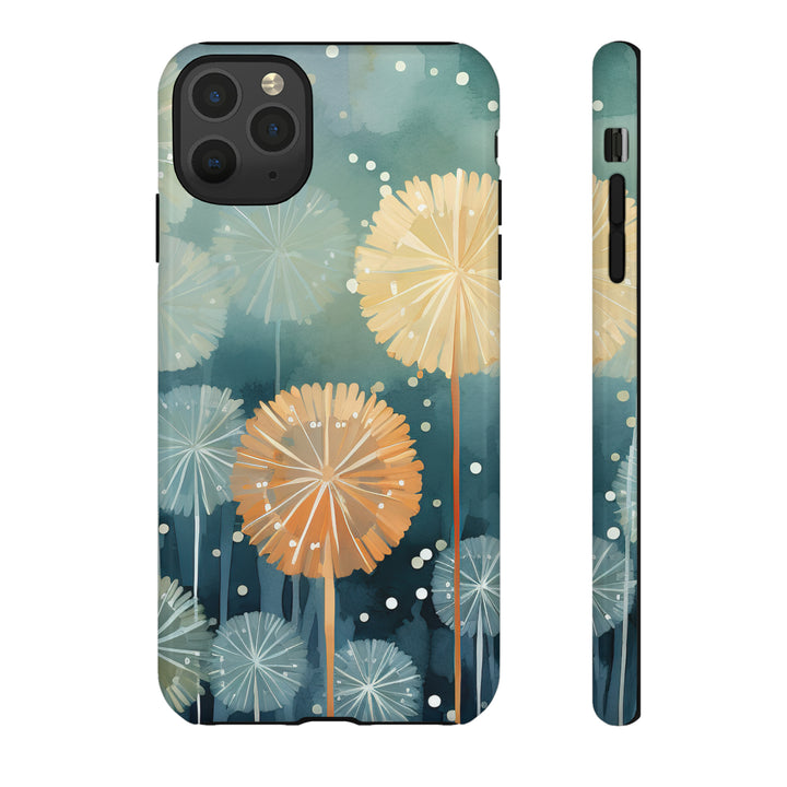 Abstract Dandelions Phone Case