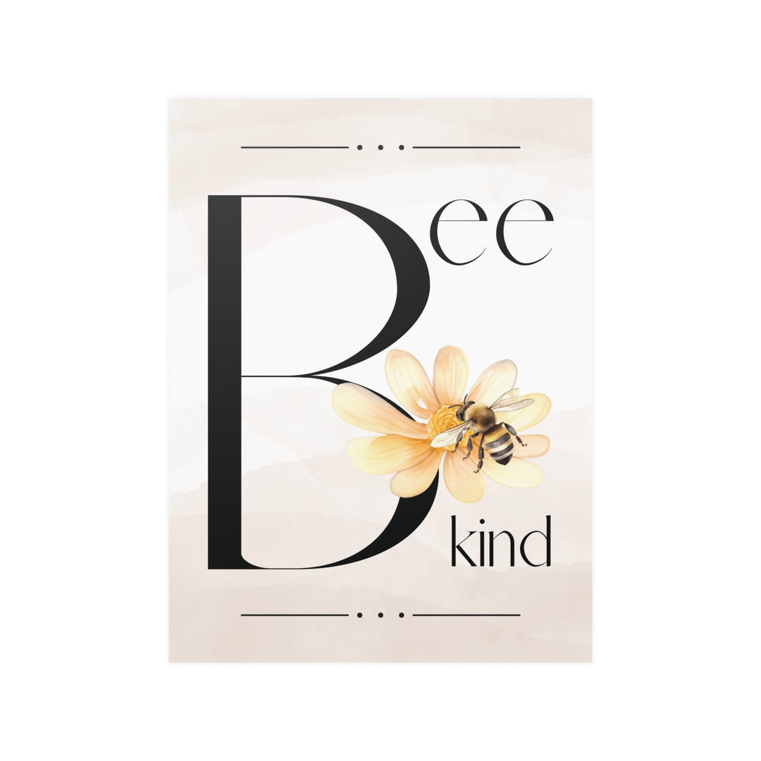 Bee Kind Poster Art