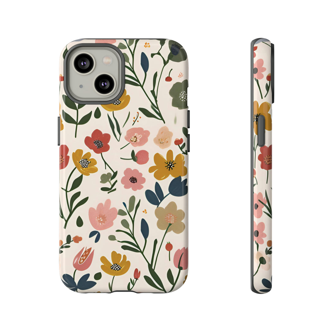 English Garden | Cottagecore Phone Case, iPhone/Galaxy/Pixel