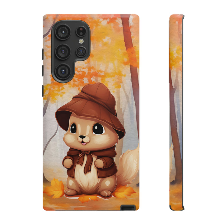 Baby Autumn Chipmunk Phone Case for iPhone, Samsung, Pixel