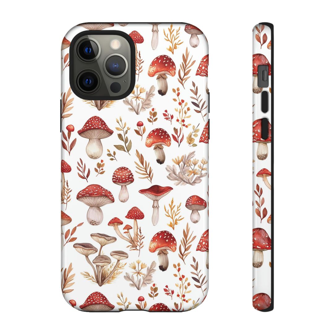 Red Mushroom Garden | Phone Case for iPhone/Galaxy/Pixel