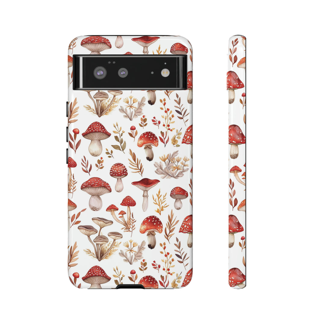 Red Mushroom Garden | Phone Case for iPhone/Galaxy/Pixel