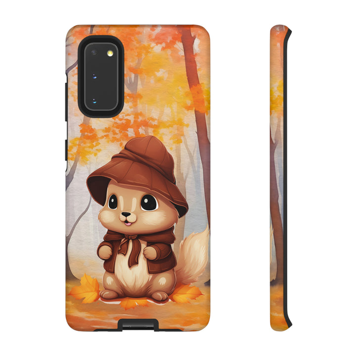 Baby Autumn Chipmunk Phone Case for iPhone, Samsung, Pixel