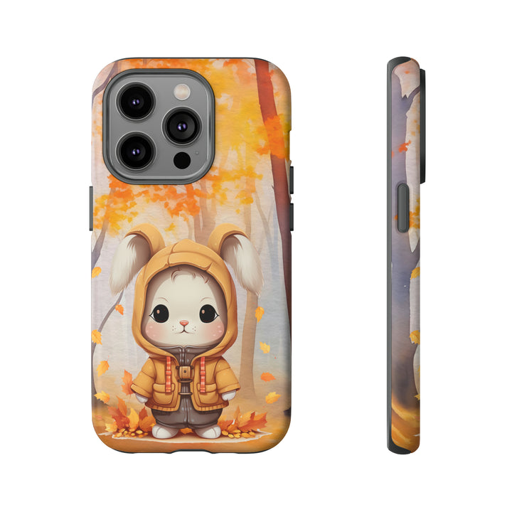 Baby Autumn Bunny Phone Case for iPhone, Samsung, Pixel