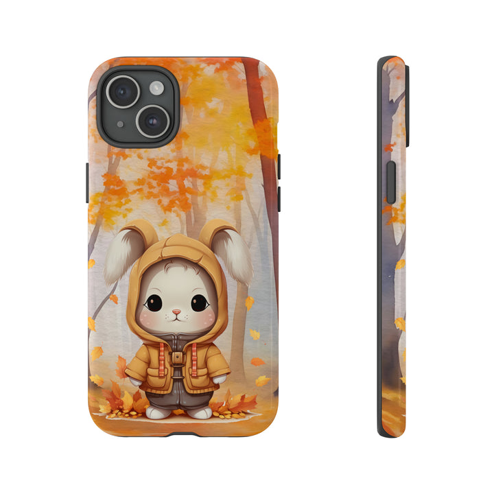 Baby Autumn Bunny Phone Case for iPhone, Samsung, Pixel