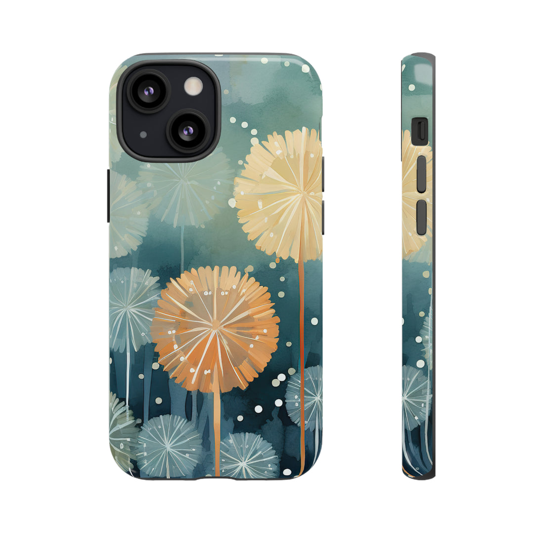 Abstract Dandelions Phone Case