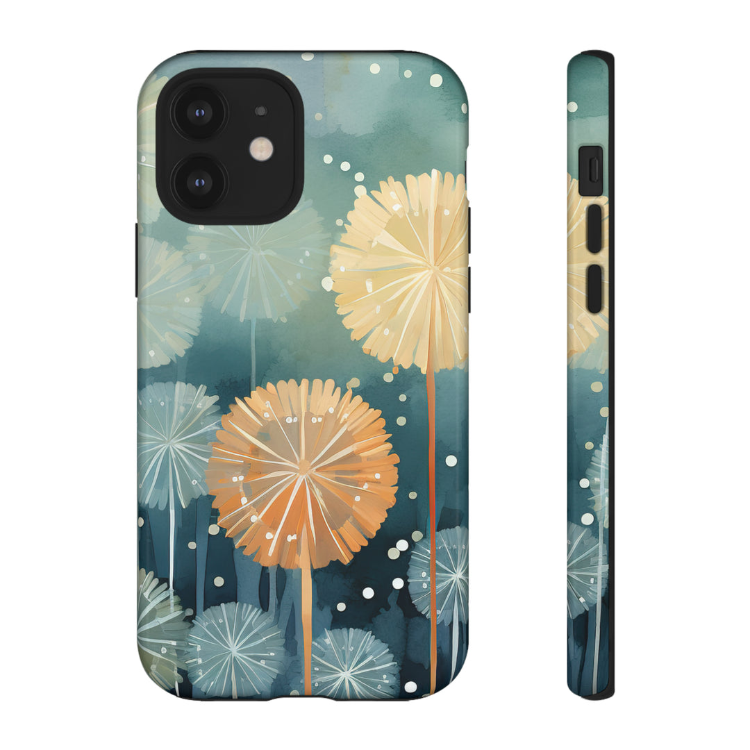 Abstract Dandelions Phone Case