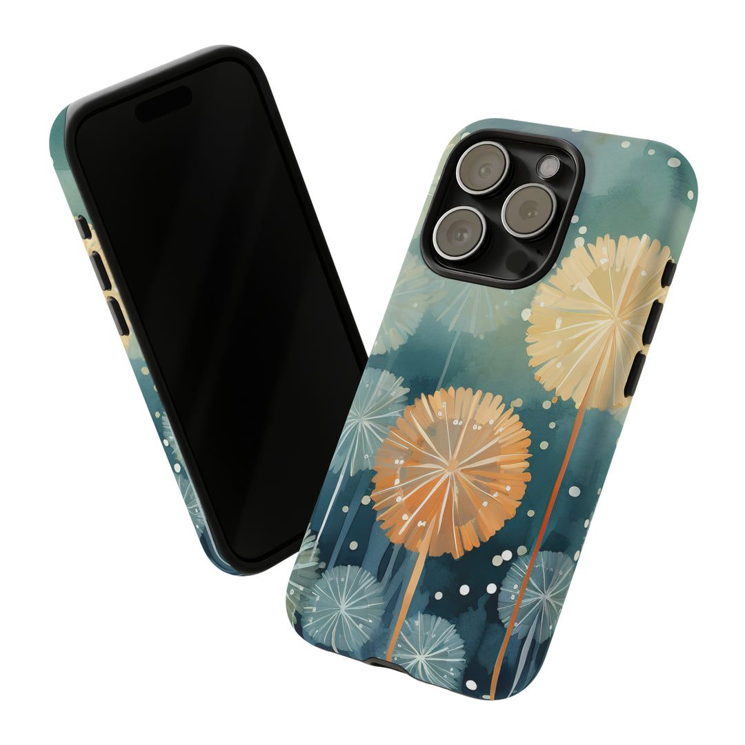 Abstract Dandelions Phone Case