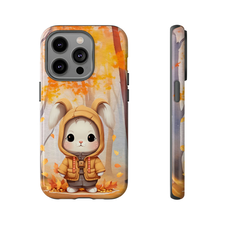 Baby Autumn Bunny Phone Case for iPhone, Samsung, Pixel