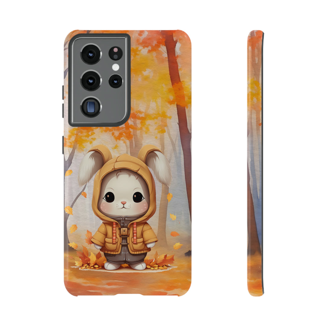 Baby Autumn Bunny Phone Case for iPhone, Samsung, Pixel