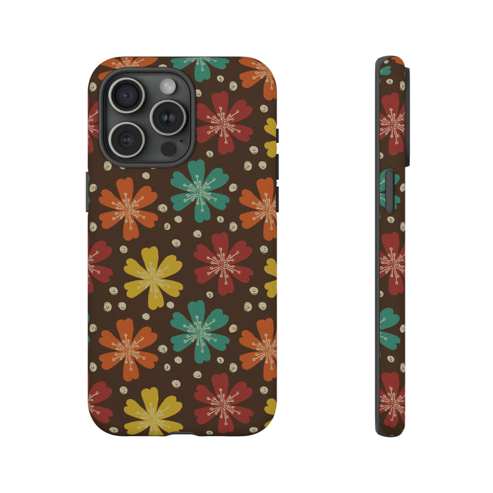 Retro Blooms in Color | Phone Case for iPhone/Galaxy/Pixel