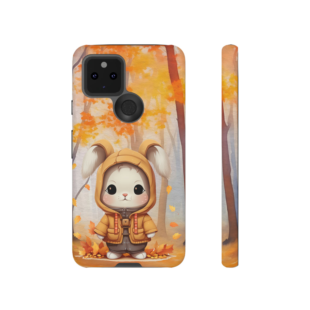 Baby Autumn Bunny Phone Case for iPhone, Samsung, Pixel