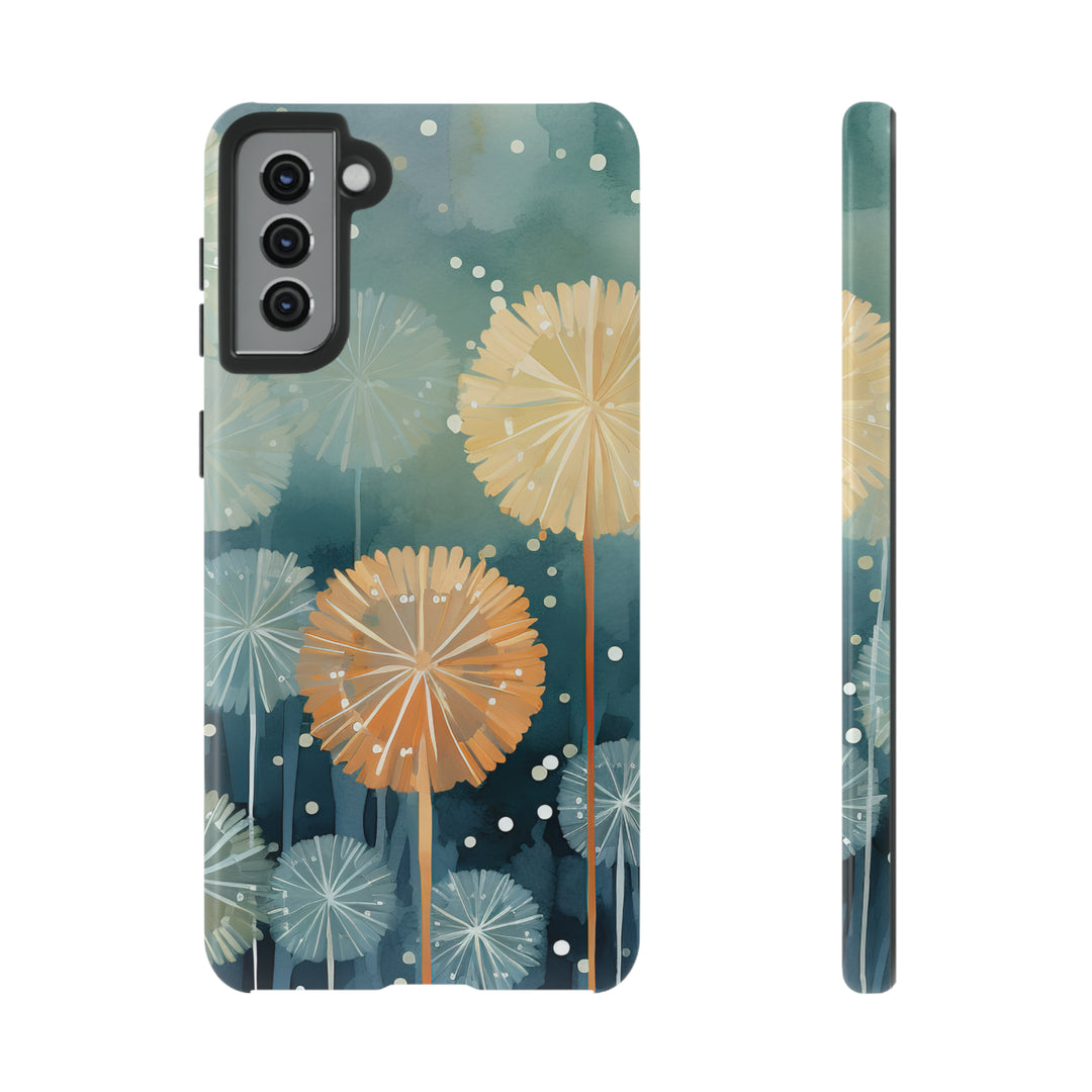 Abstract Dandelions Phone Case